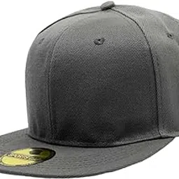 Tomorrow Fashion Snapback Cap for Men | Plain Snapback Cap | Hip-Hop Urban Swagger Snapback Cap for Men & Women | Flat Brim Hip-Hop Cap | Adjustable Hip Hop Caps | Street Fashion Cap-image-2