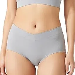 putchi Nylon Blend V-Cross-Hipster-Panty - Grey - Pack of 1-picture-10