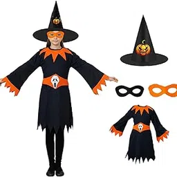 Rudra Fancy Dress Wednesday costumes for girls halloween fancy dress competition for age group 3 to 12 yrs-picture-32