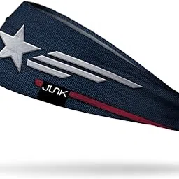 JUNK Brands Captain America: Suit Up Big Bang Lite Headband, Blue-picture-26