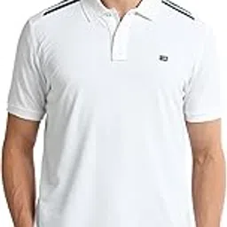 arrow Men's Solid Regular Fit Polo Shirt-picture-26
