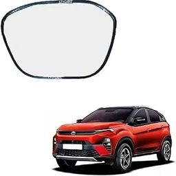 Car Styling -Orvm Side View Mirror Glass suitable for Tata Nexon 2024-2025 Type 2 Model (LEFT PASSENGER SIDE)-picture-15