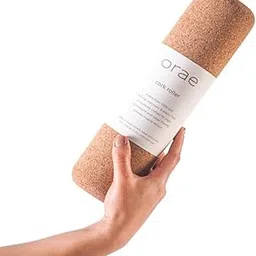 Orae Cork Yoga Roller - Premium Accessory for Yoga, Pilates | For Post Workout Muscle Recovery | Improves Flexibility, Helps Relieve Muscle Pain & Tightness | Eco-friendly Materials | Great Yoga Gifts-picture-17
