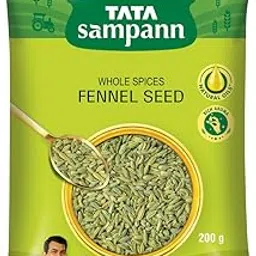 Tata Sampann Fennel Seed (Saunf), Whole Spices, Natural Oils*, Rich Aroma, 200g-picture-21