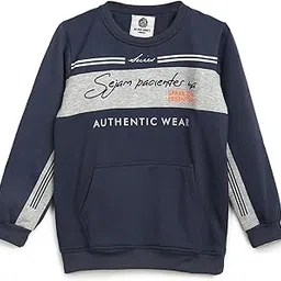 Alan Jones Clothing Boy's Cotton Printed Round Neck Sweatshirt-picture-34