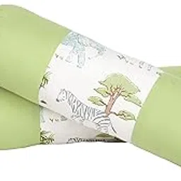 Abracadabra Cotton Baby Bolsters for Side and Neck Support with Washable Cover, Size 35 Cm X 10 Cm, Set of 2 - Savanna-picture-31