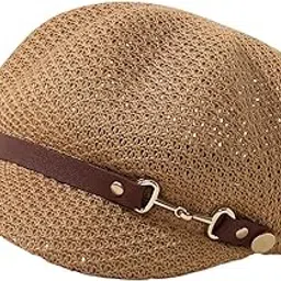 myaddiction Newsboy Hat Flat Cap Stylish Breathable Beret Cap for Outdoor Camping Travel brown-picture-36