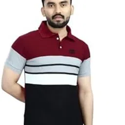 Men Linear Colourblock Tshirt-picture-10