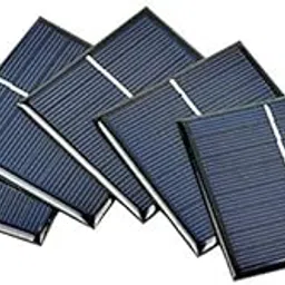 5v 100ma 0.5w 70 x 70mm Mini epoxy Solar Panel photovoltaic polycrystalline DIY Cell Charger (Pack of-5)-Blue-picture-34