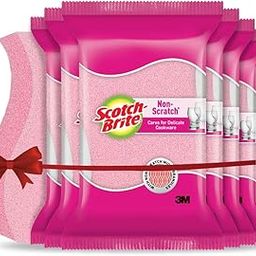 3M Scotch-Brite Plastic Utensil Non Scratch Scrub Sponge-Pack of 6-picture-17