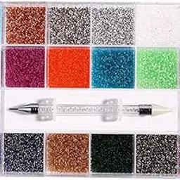 STYLEHEAVEN 3D Micro Nail Art Rhinestones Charm Bling Gems Shiny Diy 2880Pcs Per Grid|Health & BeautyNail Care, Manicure & Pedicure|Nail Art Accessories-image-83