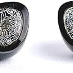 Tangzu Wan'er S.G 2 Wired IEM Earphone with Mic, 10mm PET Diaphragm Dynamic Driver In-Ear Monitor earbuds with Ergonomic Resin Housing, Detachable 0.78mm 2-Pin Silver-Plated (Black, 3.5mm, Mic)-picture-37