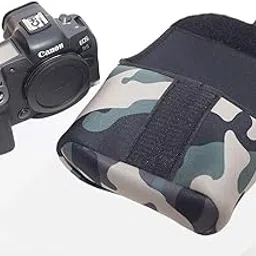 WildRoar Camera Body Pouch-for Canon R5-Green Forest Camo-picture-24