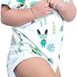 kidzo Baby Boys Poly Cotton Jumpsuit | Jumpsuit | Light White | 3-6 Months | KIDS11093-picture-18