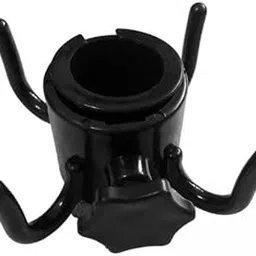 ATORSE 3x4 Prongs Beach Umbrella Hanging Hook Hanger for Towels Bags Sunglasses Black-image-15