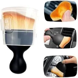 Car Interior AC Vent Cleaning Brush, Soft Bristles, Ergonomic Handle, Multi-Surface Dashboard Cleaner-picture-21