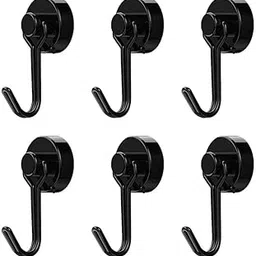 TRENDYNEST 6 Pack Strong Magnetic Hooks 28Lbs Rare Earth with Hook for Refrigerator | Tent & Canopy Accessories | Tents & Canopies | Camping & Hiking | Outdoor Sports | Sporting Goods-image-84