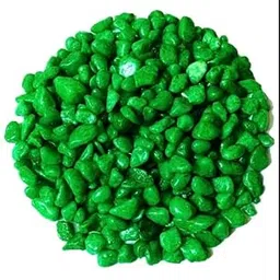 Color Pebble Stone for decoration, pots, garden, indoor and outdoor home decor - PebbleCraft (Green, 2 KG)-picture-13