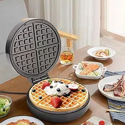 UJEAVETTE Waffle Maker Anti Scald Handle Portable for Chocolate Chip Fried Eggs Snack-picture-10