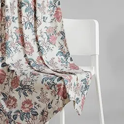 haus & kinder Canyon Bloom Digital Printed Poly‑Cotton Window Curtains Pack of 1, Multi, Stainless Steel Eyelet, 235 GSM, 114 x 152 cm, 5 feet Curtains for Bedroom Living Room-picture-17