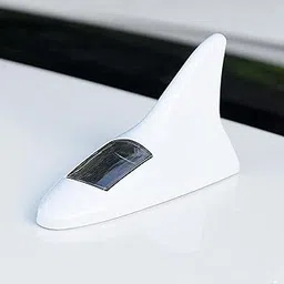 Citaaz 1Pc Universal Light Car Radio Shark Fin Car Antenna Radio FM Signal Design, for All Cars Aerials Antenna Car Styling (White)-picture-11