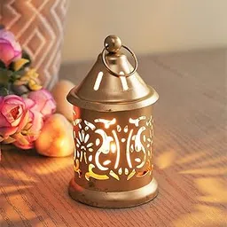 CraftVatika Metal Hanging Lantern Tea Light Candle Holder,Centerpiece Diwali decoartion Gift Items lamp-picture-31