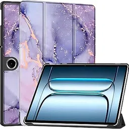 ProElite Case Cover for OnePlus Pad Lite 11 inch Case, Slim Trifold Flip case Cover for OnePlus Pad Lite 11 inch Case Tablet [Auto Sleep Wake Feature], Marble Purple-image-70