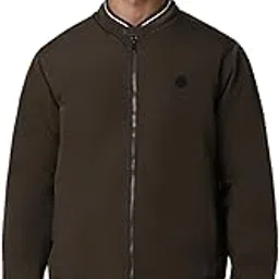 van heusen Men Brown Solid Casual Jacket-picture-12