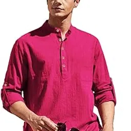 vida loca Slim Fit Short Kurta for Men and Boys.(KRT_BTN01, Navy Blue)-picture-45