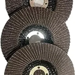 Flap Disc 4" combo of 3 set exclusive for grinding, 100 mm x 16 mm Grit 60 1 set, 80 1 set, 120 1 set for grinding and deburring-picture-16