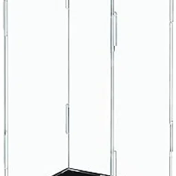 Self-Assembly Acrylic Display Case,Deluxe Dustproof Showcase,Cube Countertop Box for Pop Figures Collectibles Toys,Need Remove The Protective Film (8.7x8.7x15.5 inch; 22x22x40 cm)-picture-27
