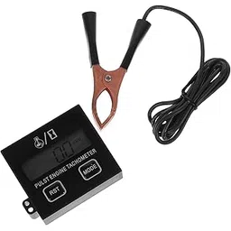 Vaguelly Digital Tachometer for Small Engines – Compact Speedometer for Chainsaw Lawn Mower ATV – Accurate Speed Measurement Clip for Easy Use-picture-11