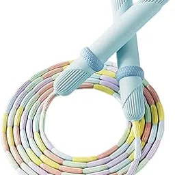 CALANDIS™ Kids Jumping Rope Beaded Skipping Rope For Playground Outdoor Activity Beach Blue | Jump Ropes | Fitness Equipment & Gear | Fitness Running & Yoga-picture-24