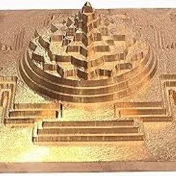 Copper Maha Meru Shree Yantra Solid for Puja Use at Home/Maha Meru Shri Yantra 3D Meru Shri Yantra with Copper and Accurate Cutting (Size-1.5x1.5 inch) 120 Gram-picture-16