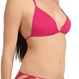 moonglade Women Embellished Leopard Bikini Bra Panty Lingerie Set – Animal Print Bikini Set – Stylish & Sexy Multicolor Lingerie for Women-picture-14