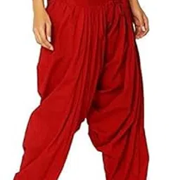 b9 store Woman's Plain Cotton Patiala Pants || Patiala || Patiyala || Patiala Pants || Cotton Patiala Salwar || Free Size (Multicolour)-picture-16