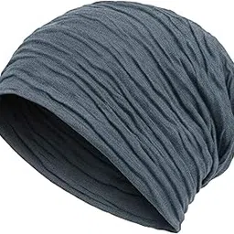 Winter Knit Beanie Cap Hat Neck Warmer Scarf and Woolen Gloves Set Skull Cap for Men Women - Winterwear Combo Set of Woolen Cap Scarf and Gloves-image-11