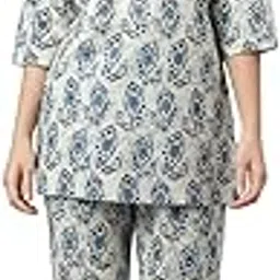 Printed-Blue Night Suit-image-32
