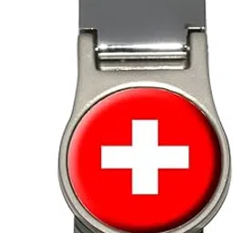 graphics & more Switzerland Swiss Flag Money Clip-picture-21
