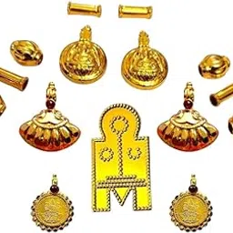 tgs gold covering Thali Urukal Mangalsutra Set Mangalyam-picture-28