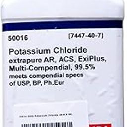 generic SRL Potassium Chloride extrapure ACS Grade,99.5%, CAS : 7447-40-7, Molecular Formula : KCl, Molecular Weight : 74.55, Storage Room Temperature, Shelf Life 60 Months for laboratory and industrial use-picture-24