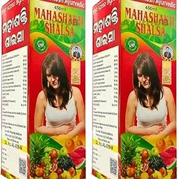 Ayurvedic Mahashakti Shalsa Tonic (Pack Of 2) | Digestive Support | 450ml-picture-22
