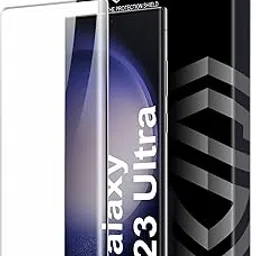Military-Grade Edge to Egde Curved Full Glue Tempered Glass Compatible with Samsung Galaxy S23 Ultra (6.8 Inch) With Installation Kit | Fingerprint Compatible-image-22
