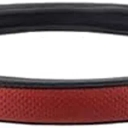 Scape Extra Grip Black and Red Car Steering Wheel Cover Compatible with Honda City iVtec [2008-2013]-picture-38