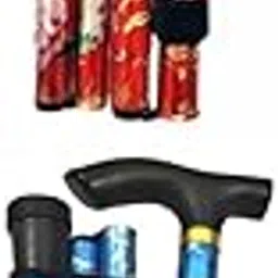 MERISHOPP® 2X Aluminium Walking Poles Sticks Portable Cane Mountaineering Crutches | Sporting Goods | Outdoor Sports | Camping & Hiking | Hiking Gear | Walking & Trekking Sticks-image-15