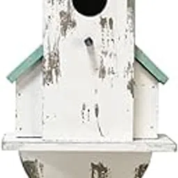 ATORSE Bird Houses for Outside Wooden Decor Nests Box for Farmhouse Garden Backyard|Home & Garden|Yard, Garden & Outdoor Living|Bird & Wildlife Accessories|Birdhouses-image-5