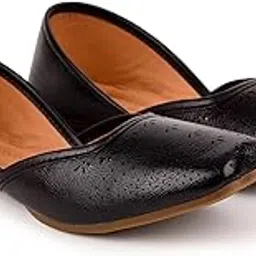 bbbrandsbucket Ladies Perforated Ballet Flats, Brown Leather, Comfort Casual Slip-On Shoes with Non-Slip Sole-picture-29