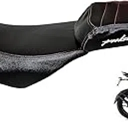 Pulsar NS125/160/200 Bike seat Cover,Colour red Black,pu Leather-picture-12