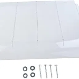 THE STYLE SUTRA Window Door Awning Canopy Clear Front Door Canopy for Terrace Outdoor Garden 50cmx35cm-picture-16