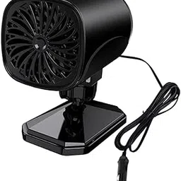 MYADDICTION Car Heater Heating and Cooling Fan Automobile Windscreen Fan 24V Black | Parts & Accessories | Car & Truck Parts image 1